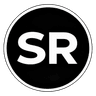 Логотип SakhRem: SR в круге